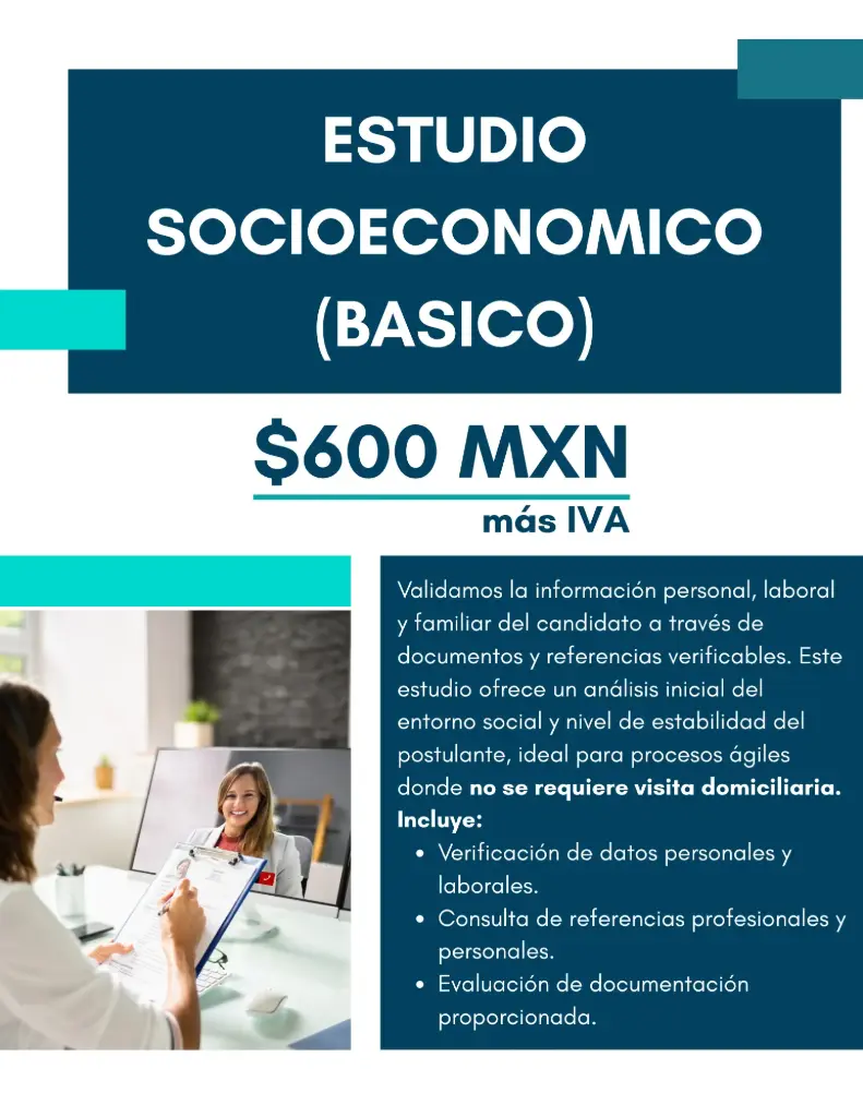 Estudio Socioeconómico Básico